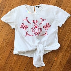 Summer- y Spanish inspired top